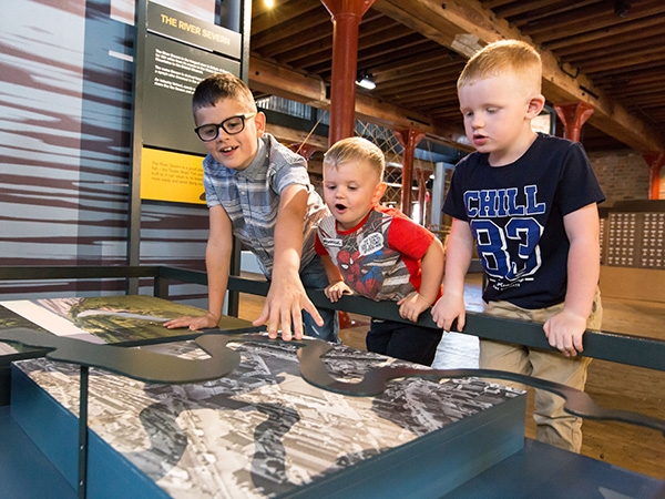 National Waterways Museum is located at Llanthony Warehouse, Gloucester GL1 2EH. Open Tuesday to Sunday from 10am until 5pm (4pm during winter months).