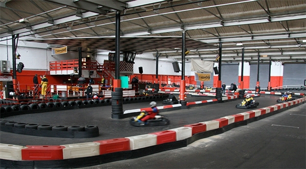 JDR Karting situated adjacent to Gloucester Quays near Gloucester Docks