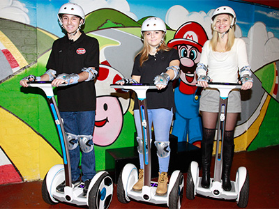 Segways at JDR Karting
